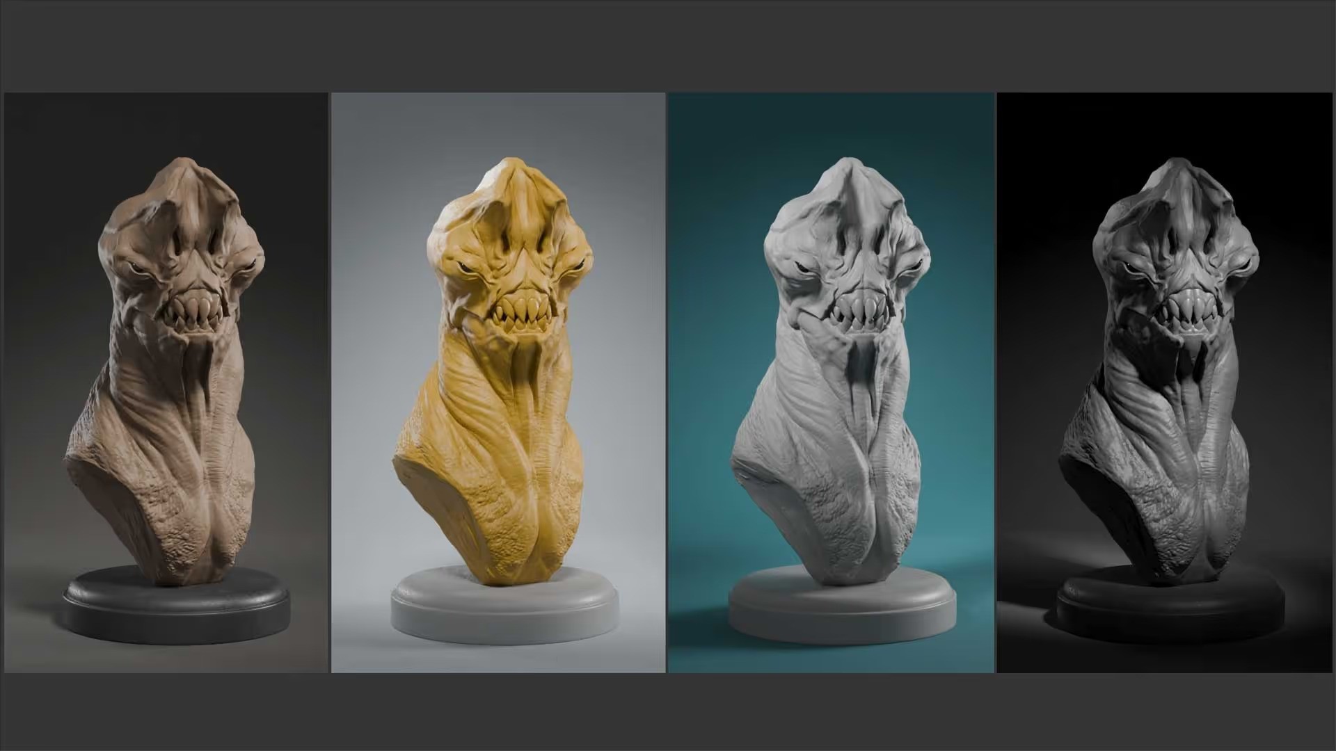 How to present your 3D characters in a simple and effective way