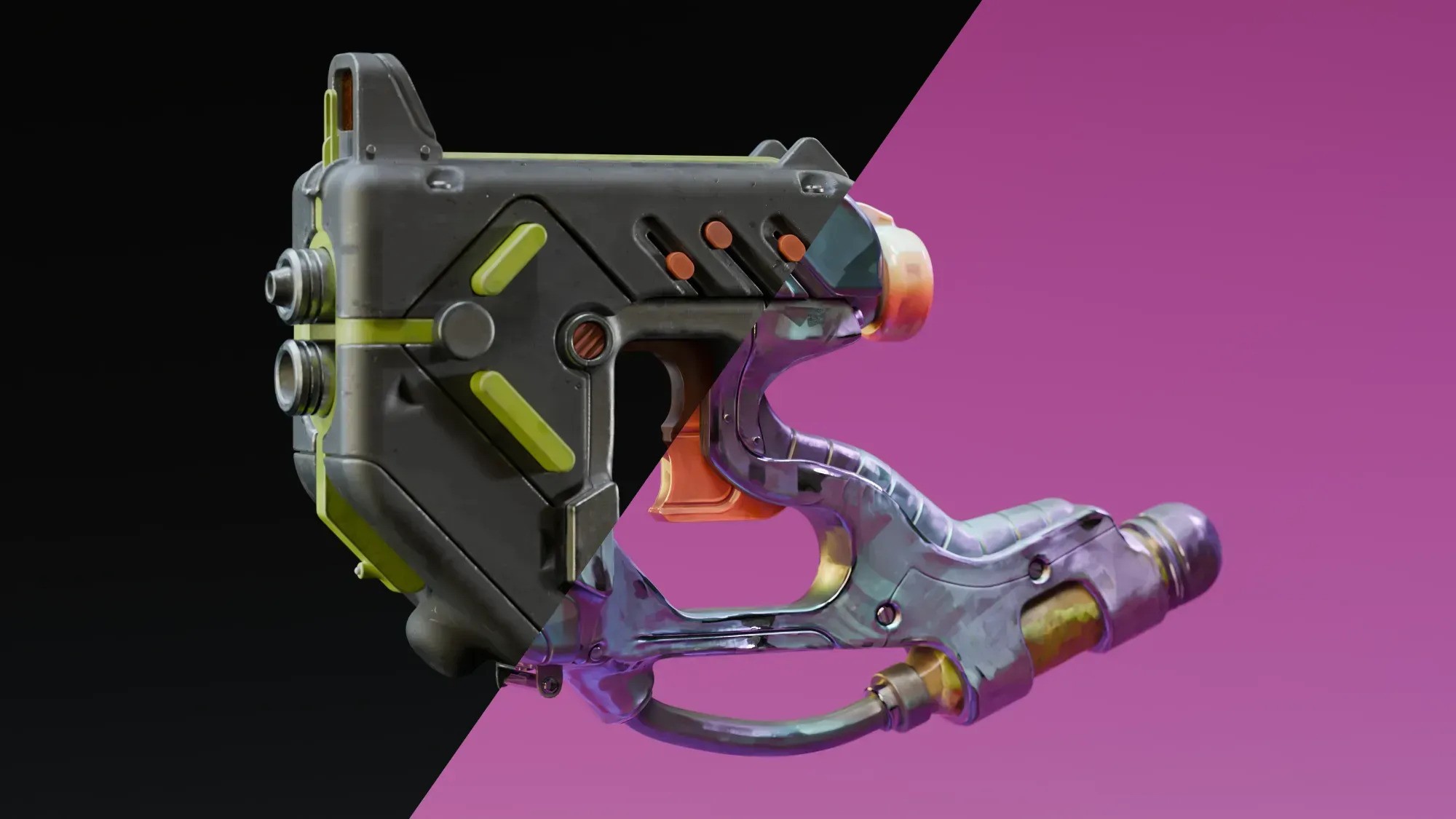Texturing A Sci-Fi Weapon