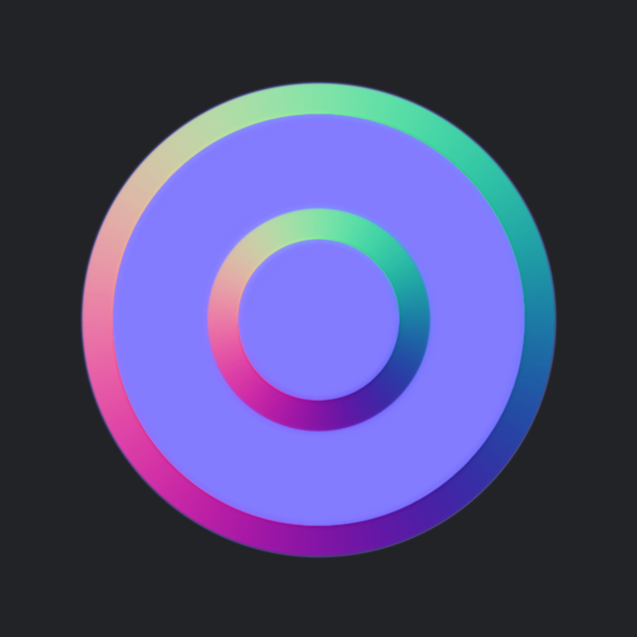 Circular Button Outer Ring