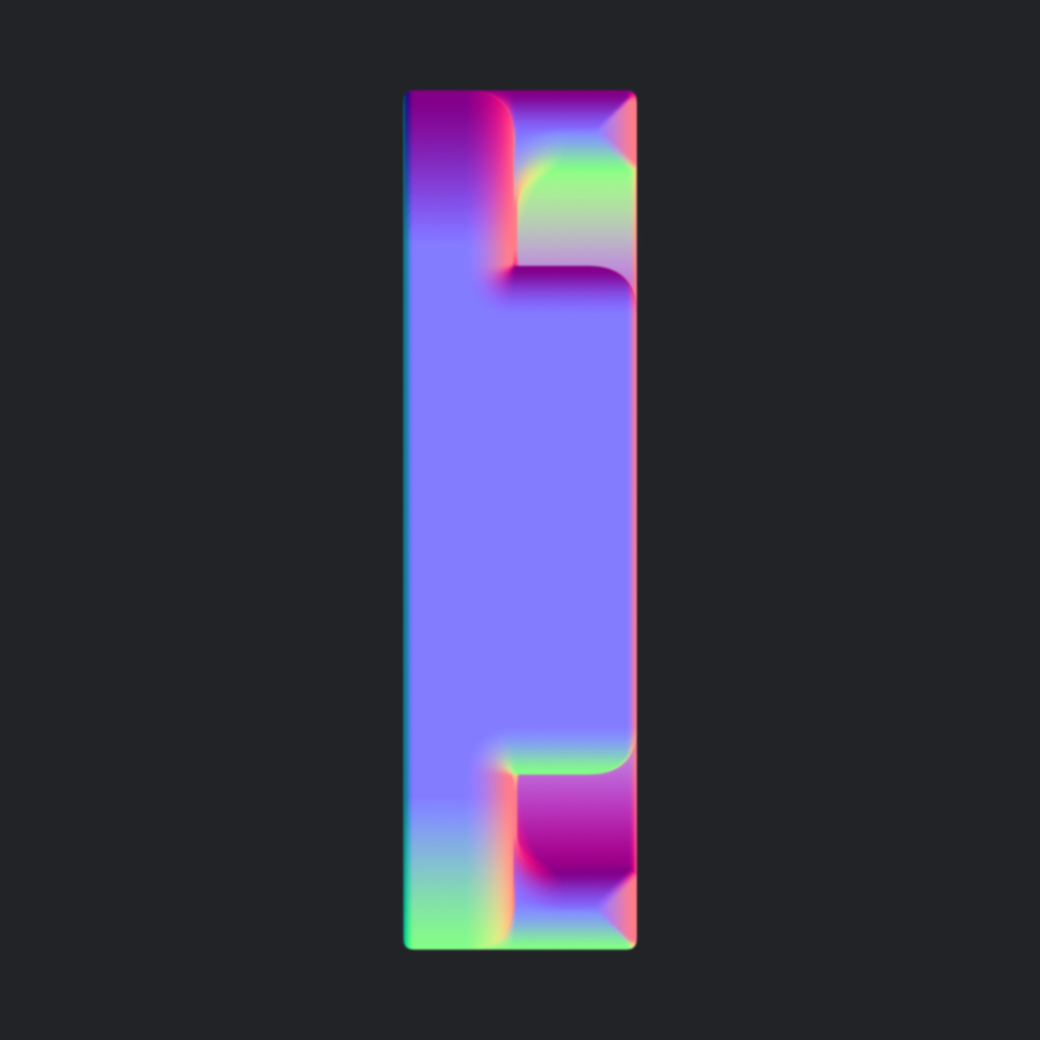 Vertical Rectangle Socket