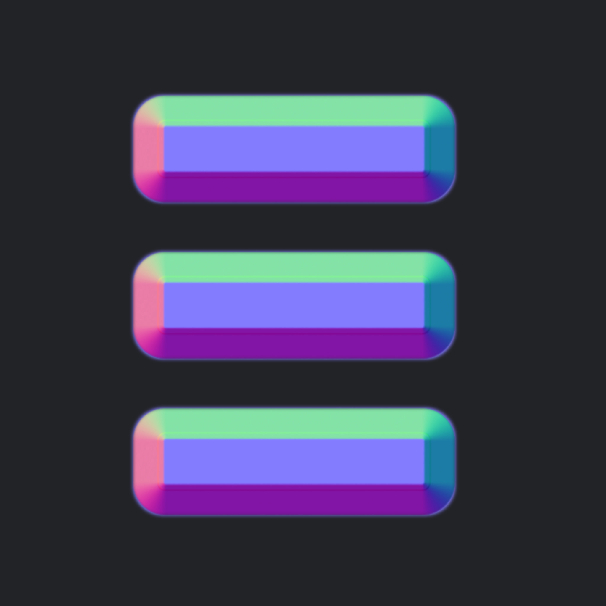 Triple Horizontal Slider