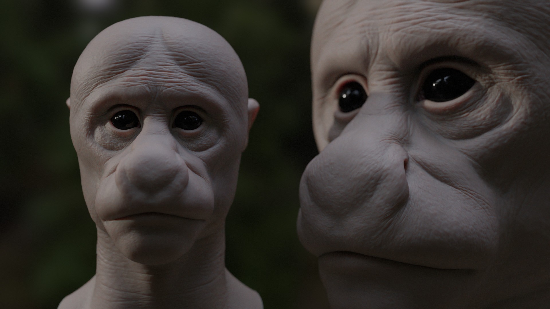 Skin details & custom brushes