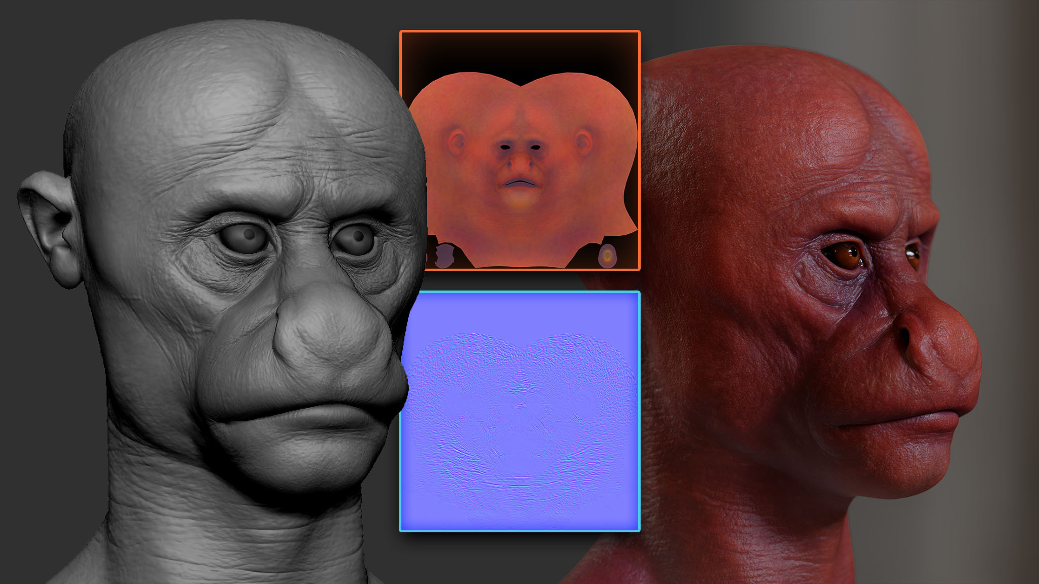 Rendering Your ZBrush Creature in Marmoset Toolbag 5 (Uakari Final Concept)