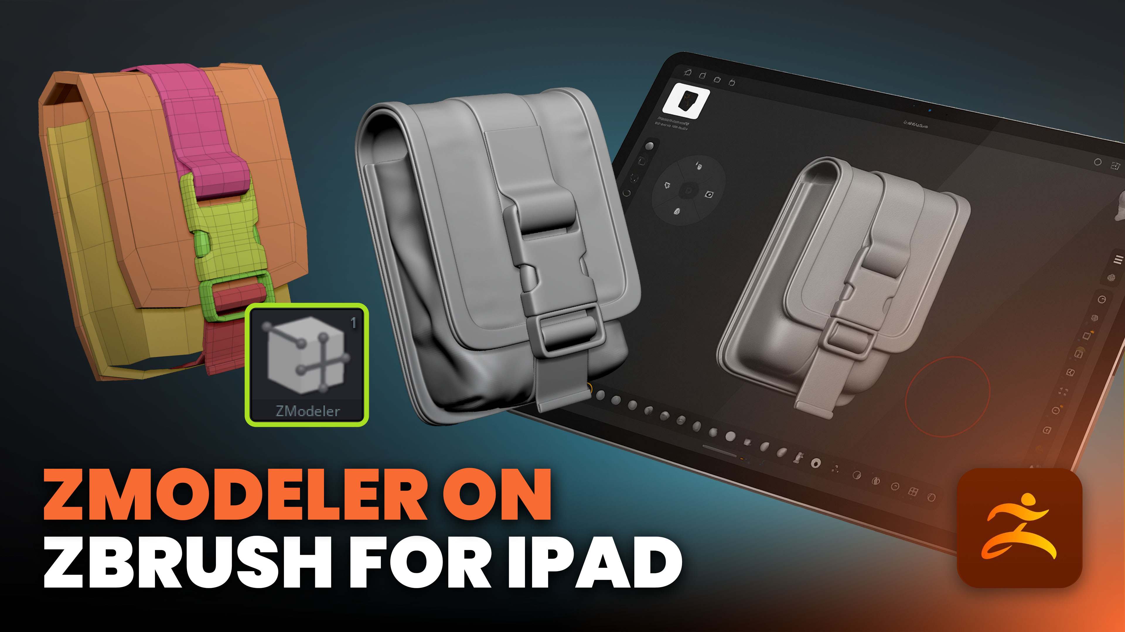 ZModeler on iPad Explained: Tactical Pouch