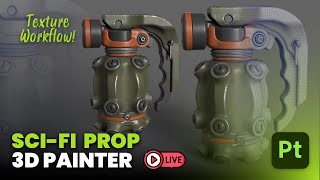 Sci-fi Prop with Substance 3D Modeler