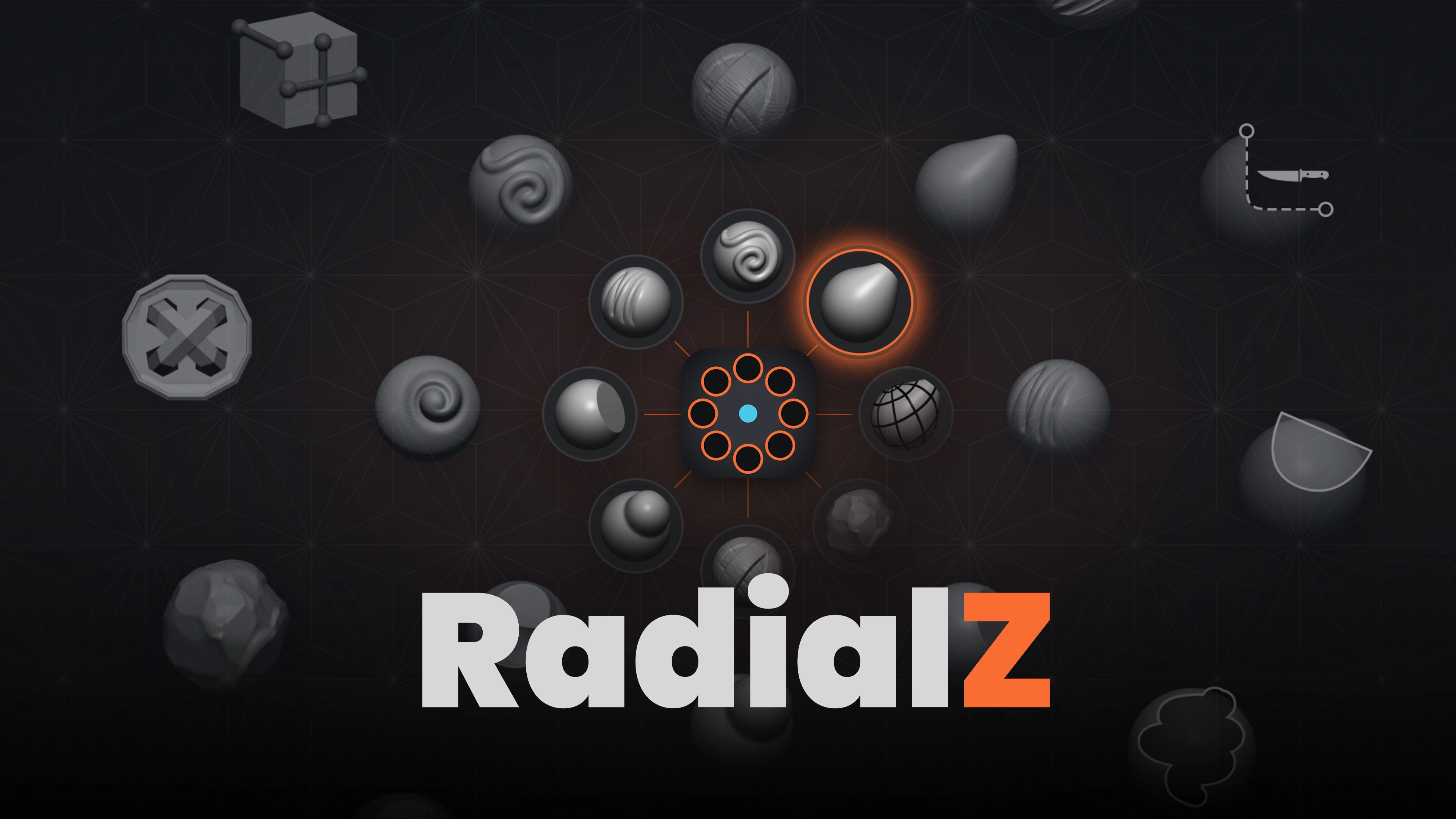 RadialZ - Radial Brush Menus for ZBrush