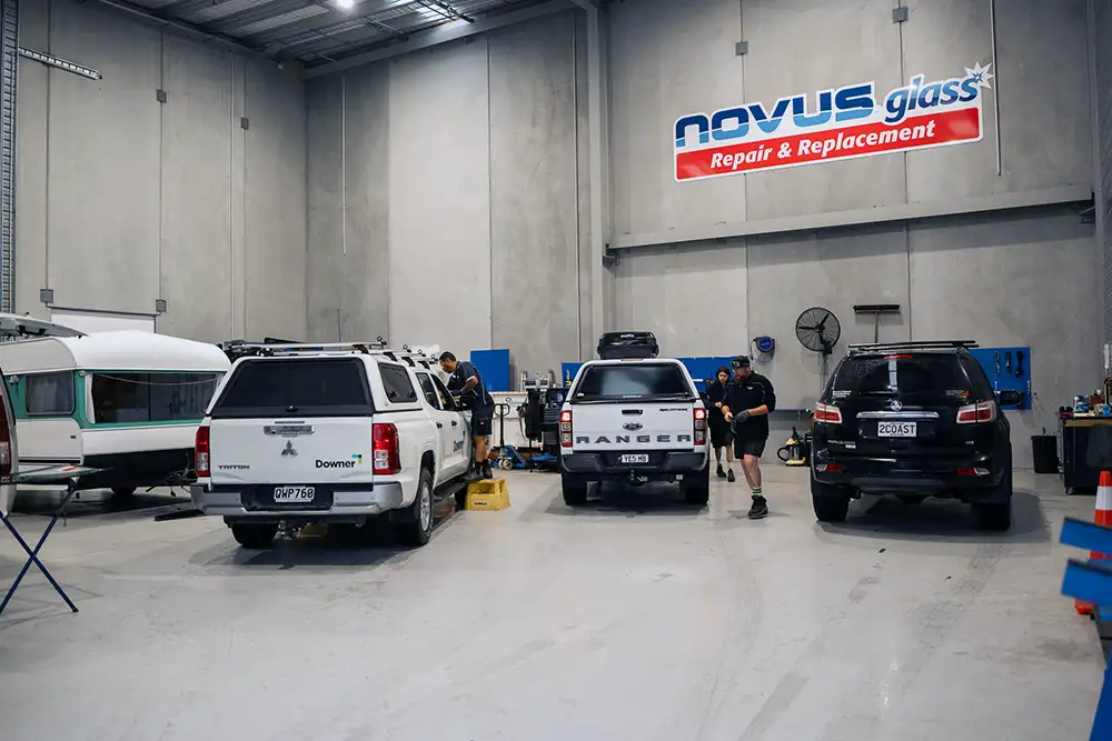 Novus Glass Location Silverdale New Zealand