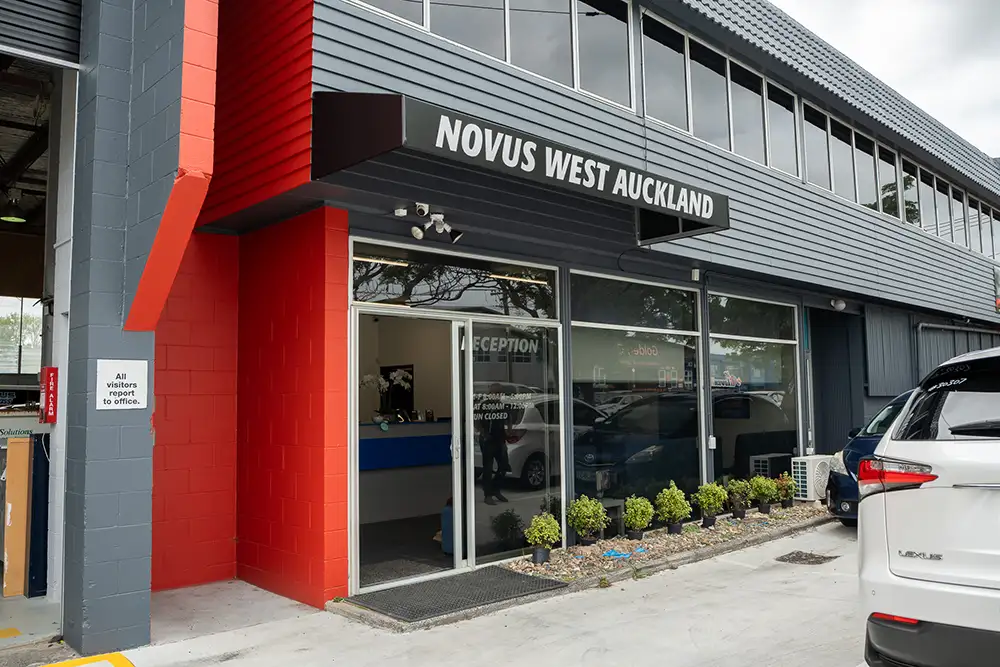 Novus Glass Location New Lynn New Zealand