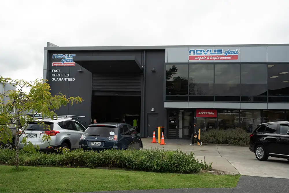 Novus Glass Location Westgate New Zealand