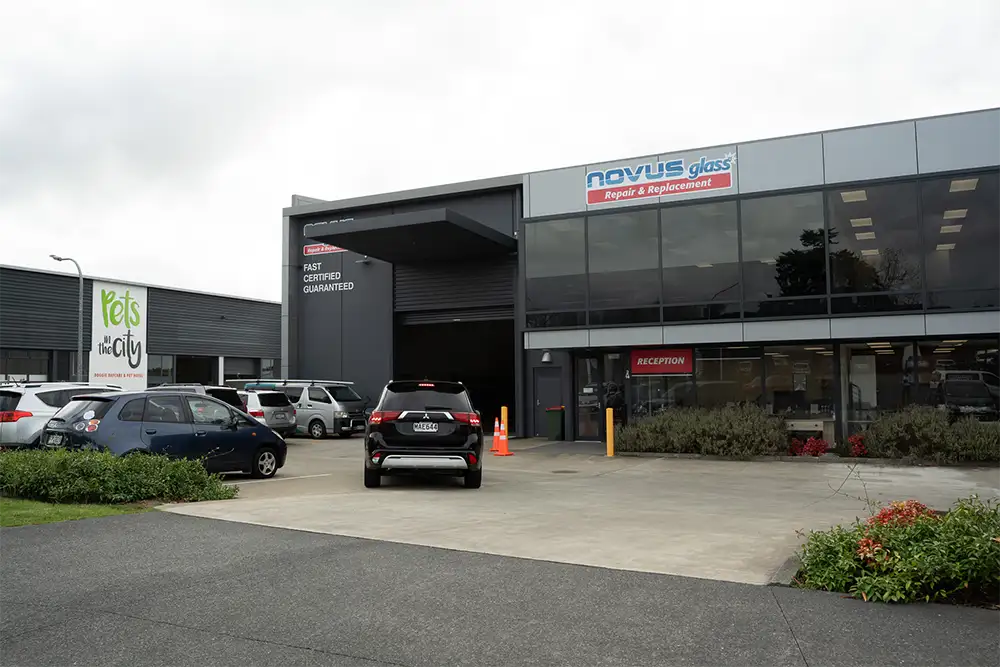 Novus Glass Location Westgate New Zealand