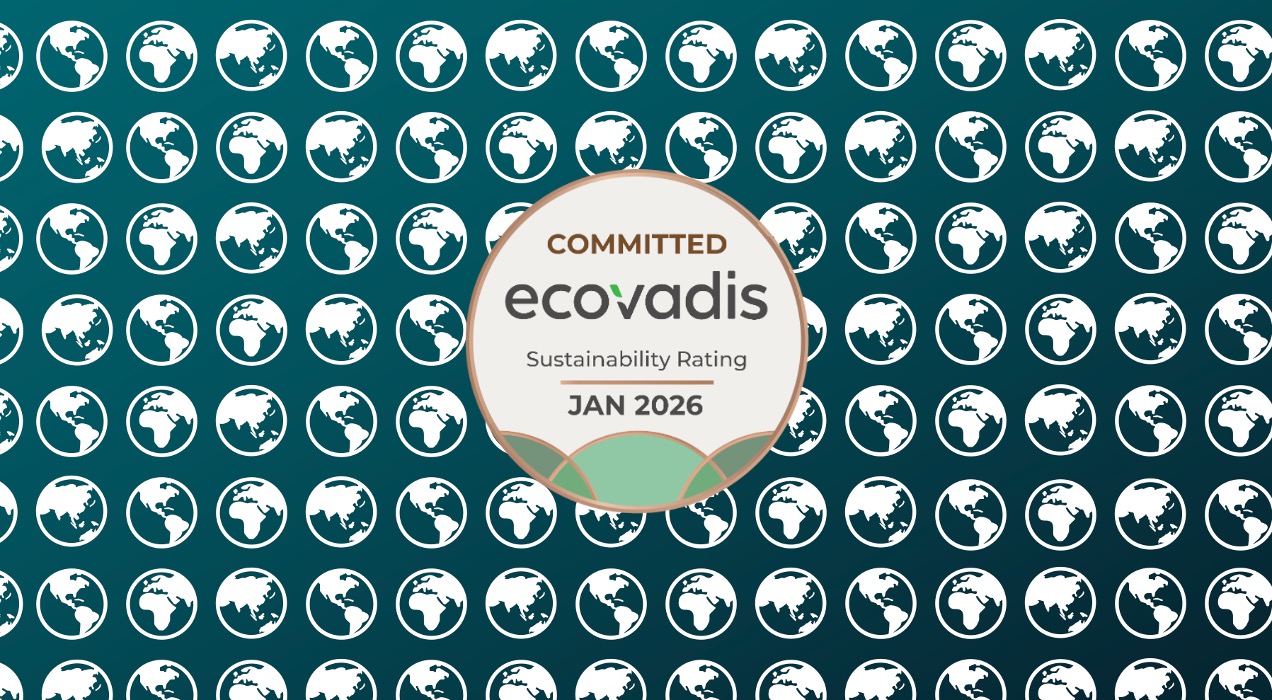 Ecovadis commitment badge awarded in January 2026