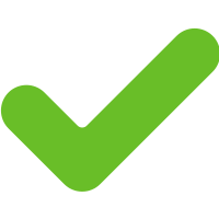 Grüner Check Pfeil
