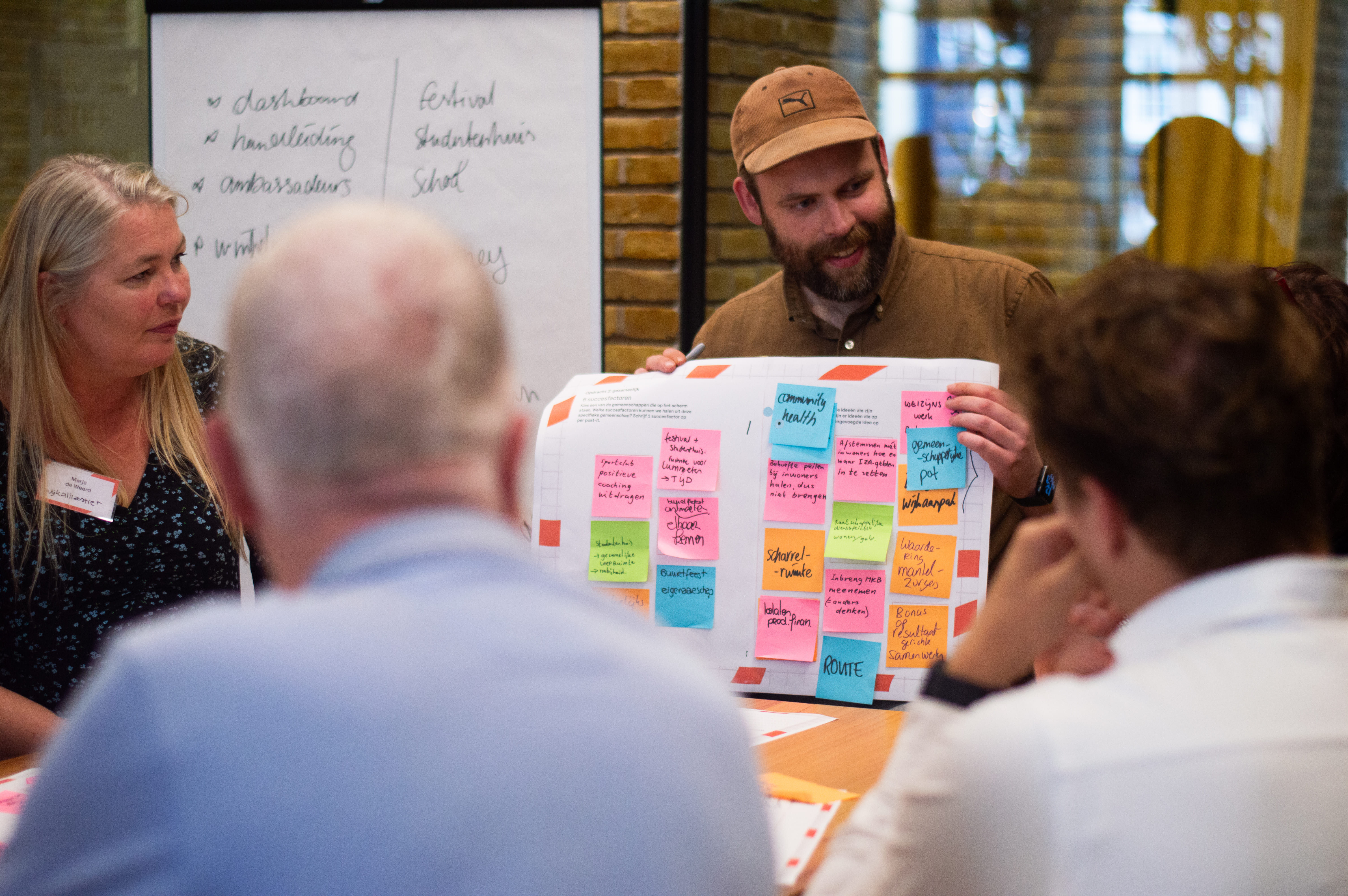 deelnemer TIAS masterclass Design Thinking
