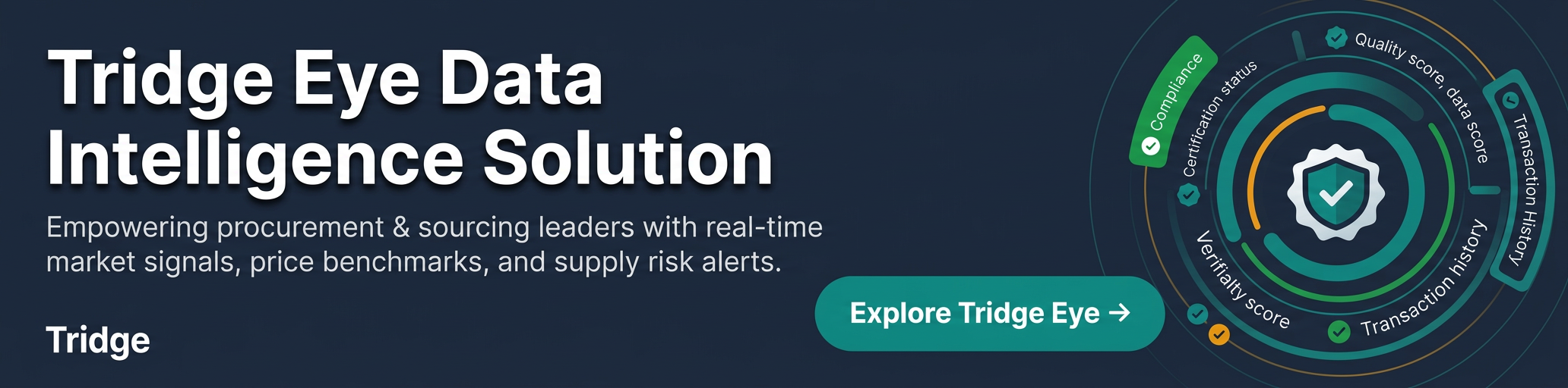 Tridge Eye Data Intelligence Solution