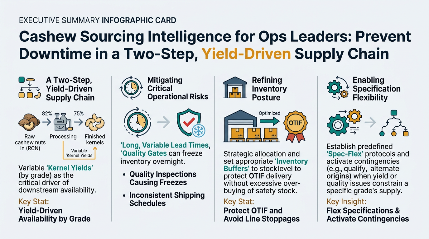 Cashew Nuts Infographic