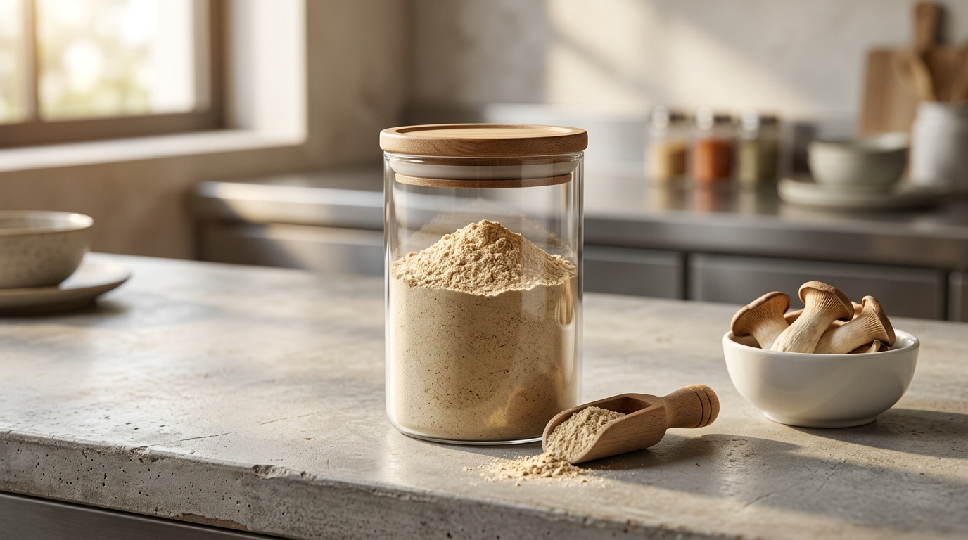 king-oyster-mushroom-powder Cover