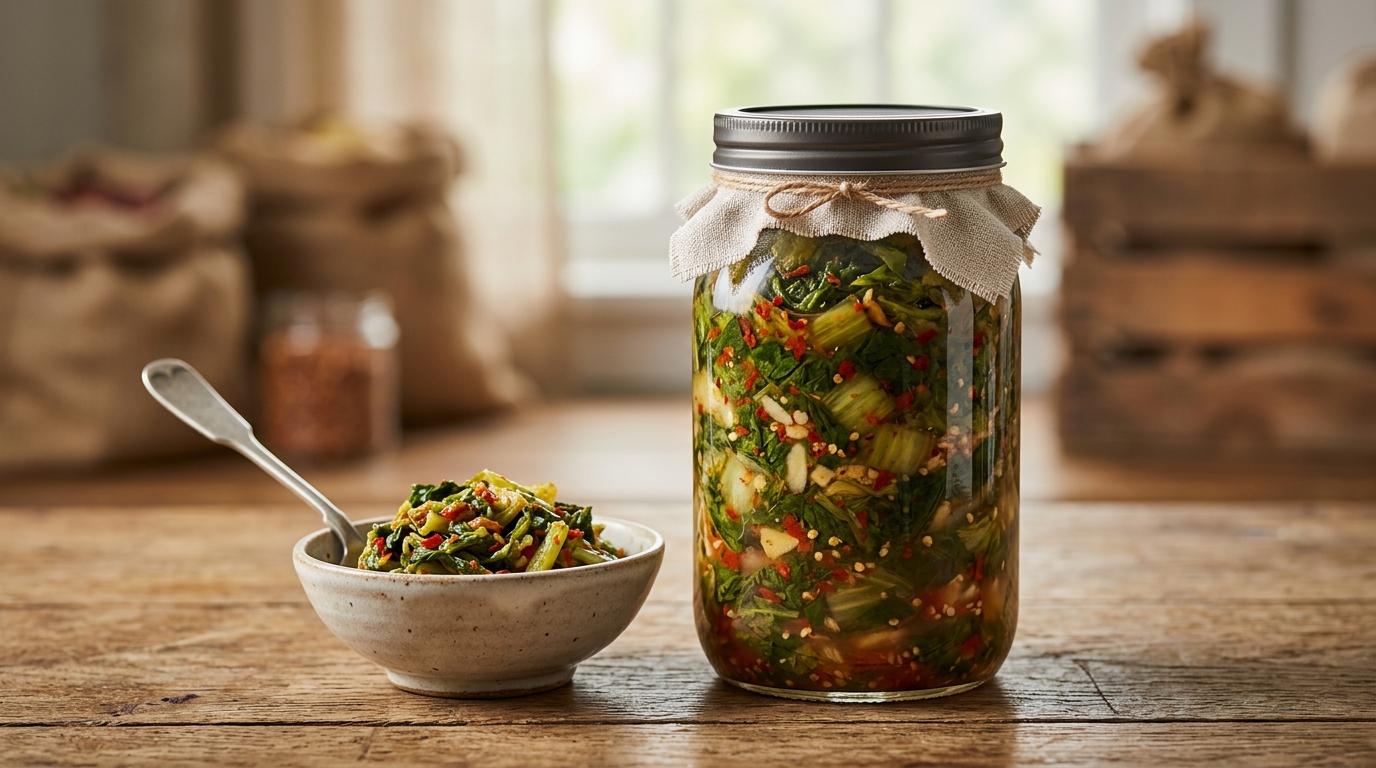 mustard-greens-kimchi Cover
