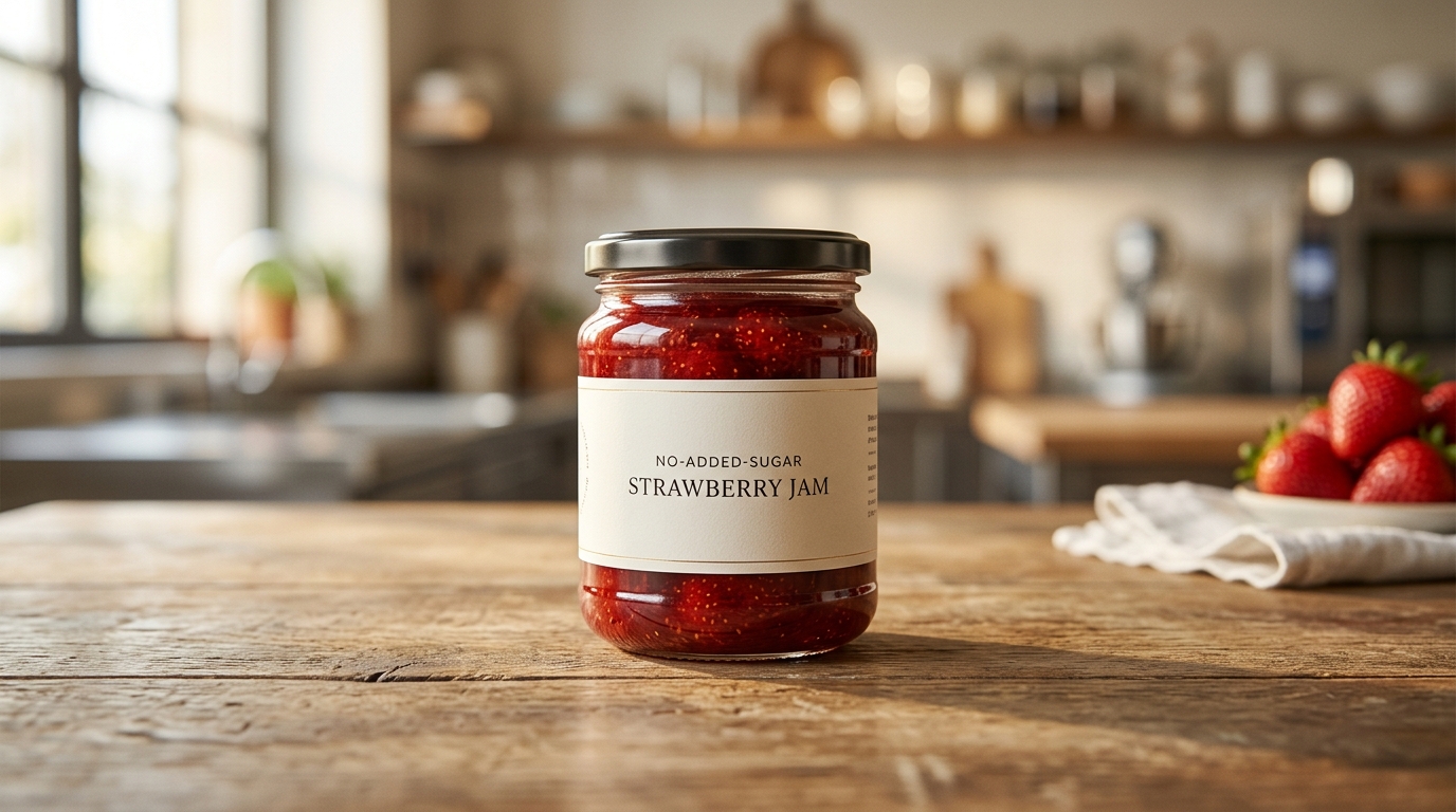 no-added-sugar-strawberry-jam Cover