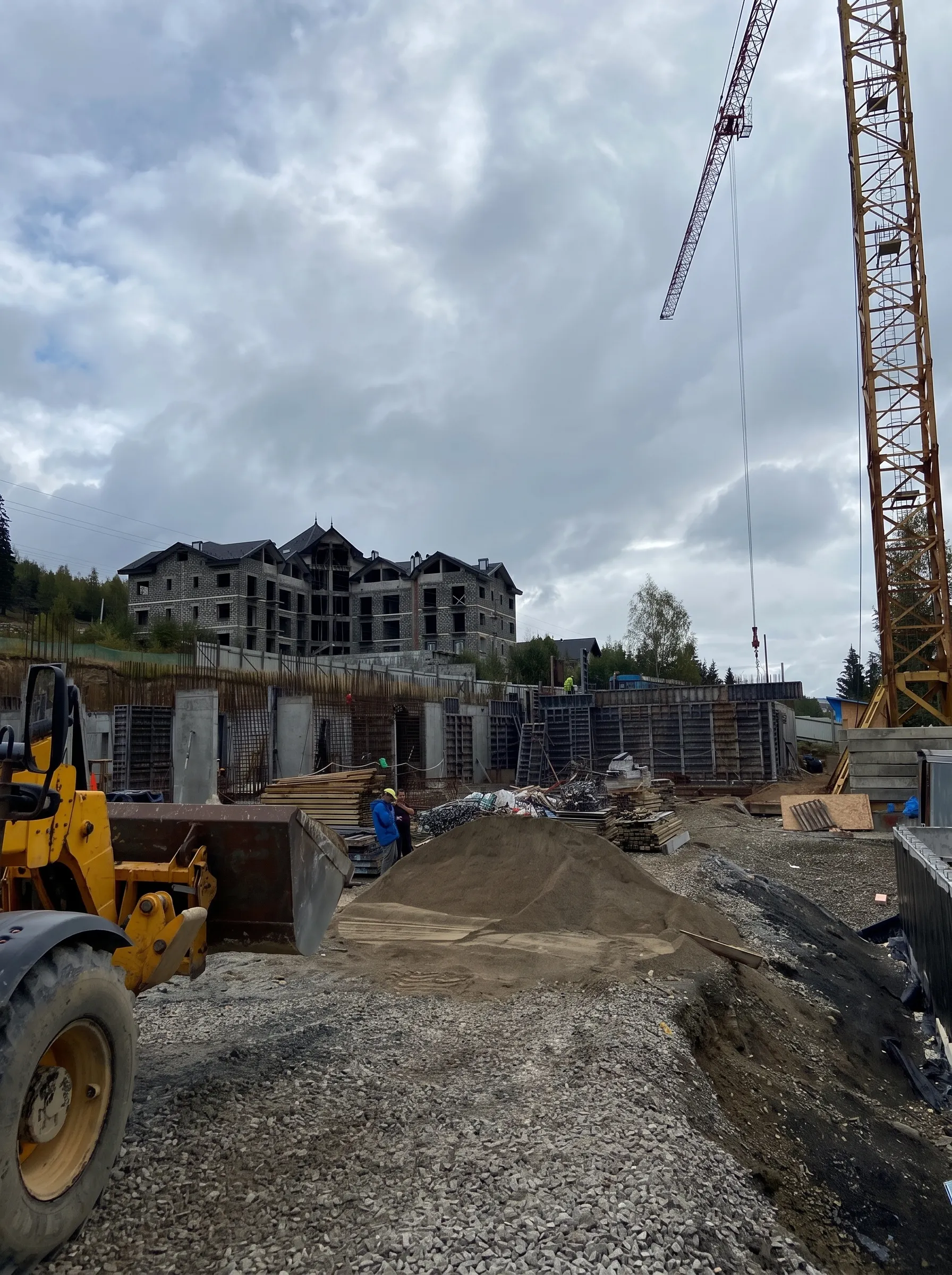 Хід будівництва WOL. Home. Karpaty — вересень–листопад 2025