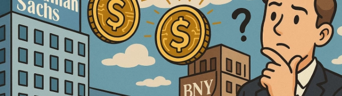 Goldman Sachs e BNY lançam tokens digitais para fundos do mercado monetário