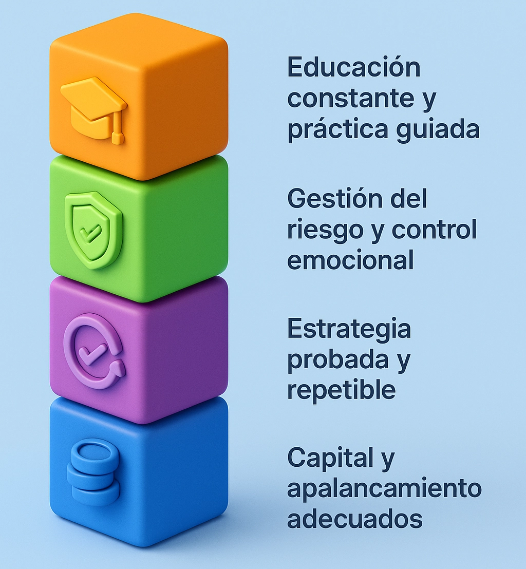 Cómo ganar dinero con trading y vivir de esto