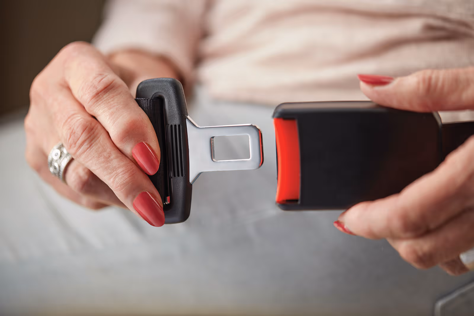 Built-in seatbelt ensures every ride is safe and secure - a key safety feature in all Homelife stairlifts.