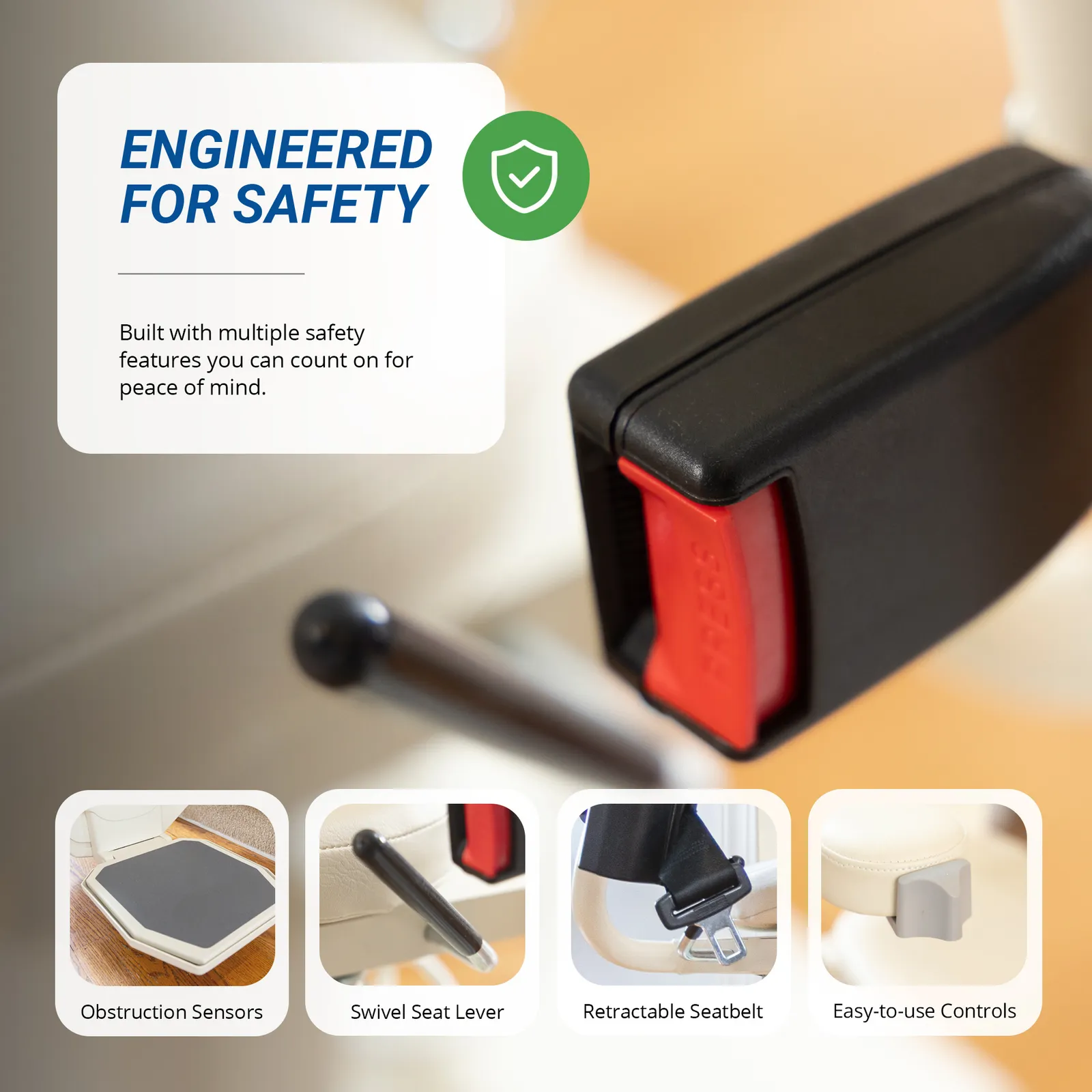 Stairlift obstacle detection sensor