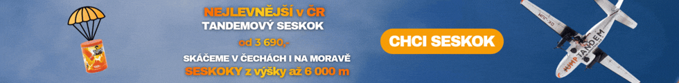 doprava zdarma na tandemový seskok