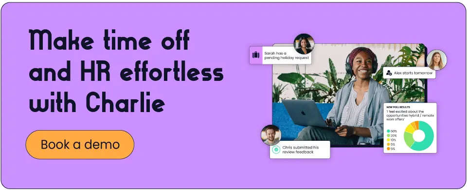 Make time off and HR effortless with Charlie