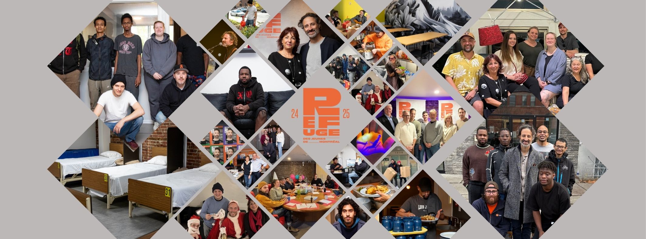The Refuge des Jeunes is presenting its 2024–25 activity report.