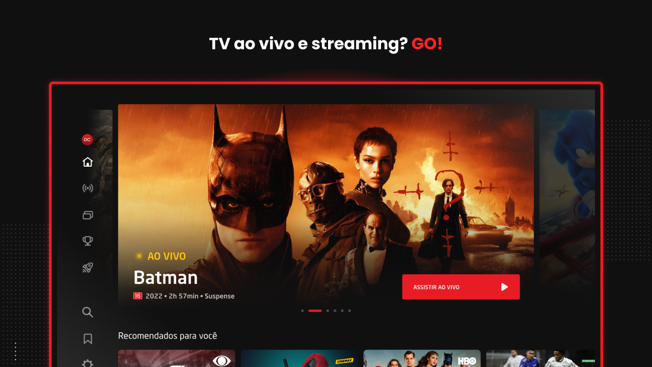 SKY+: TV+Streaming num só app Screenshot 1