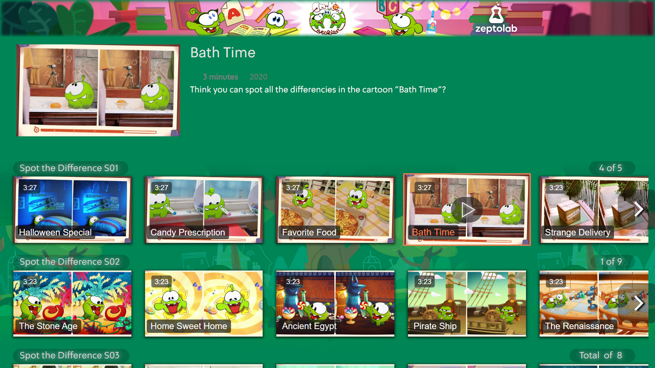 Learn with Om Nom Screenshot 2