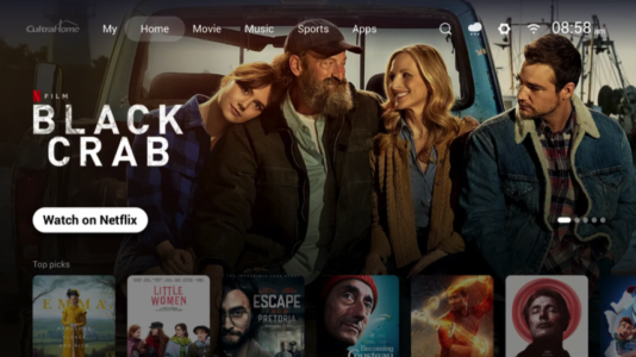 Cultraview New UI Screenshot 1