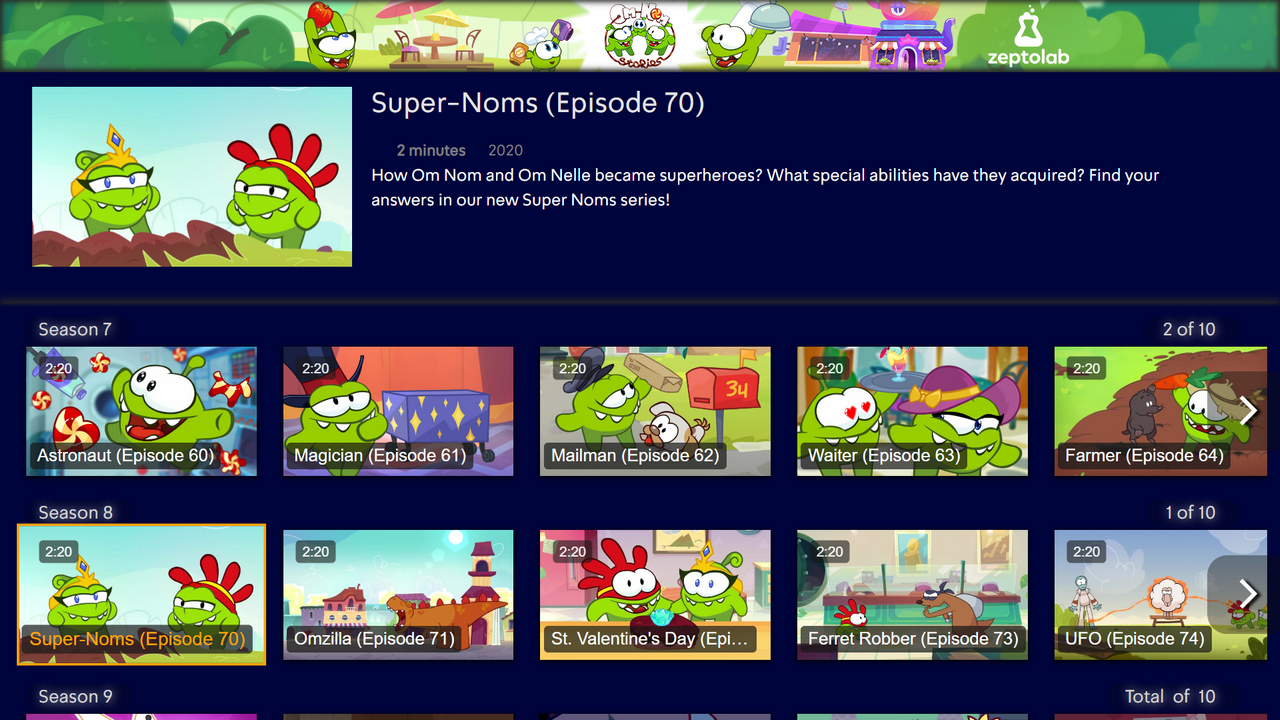 Om Nom Adventures Screenshot 4