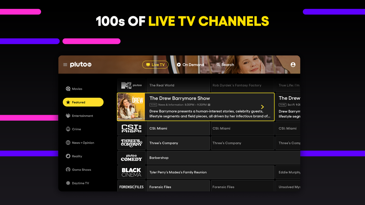 Pluto TV - It’s Free TV Screenshot 4