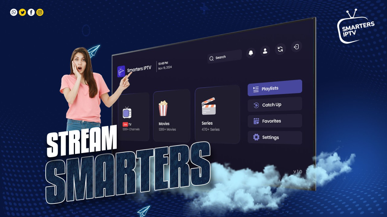 Smarters IPTV Player Screenshot 1