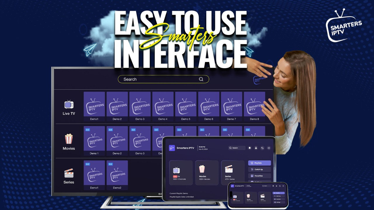 Smarters IPTV Player Screenshot 3
