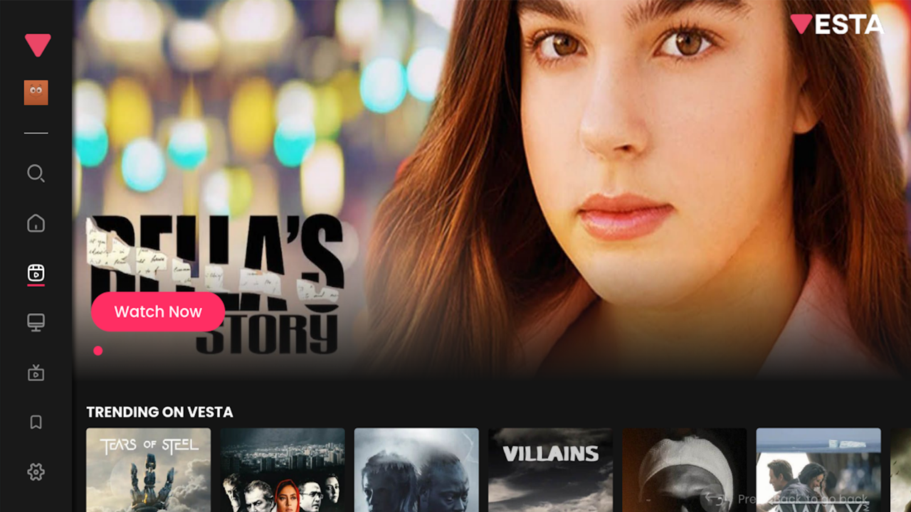 Vesta Stream Screenshot 3
