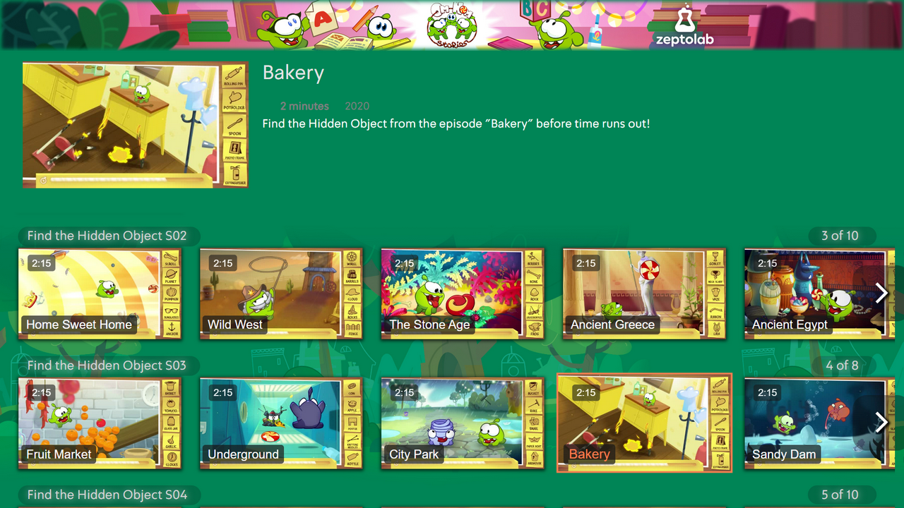 Learn with Om Nom Screenshot 3