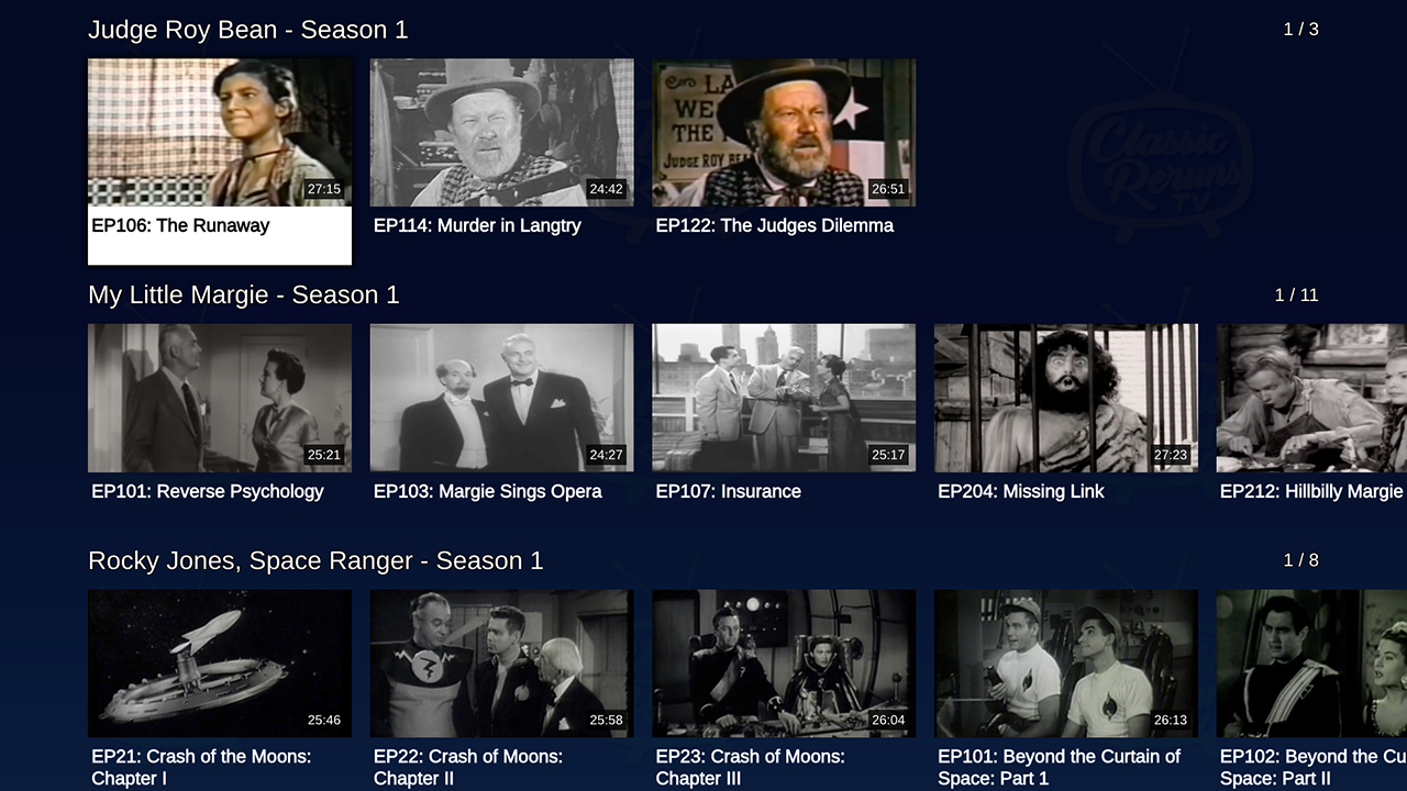 Classic Reruns TV Screenshot 2