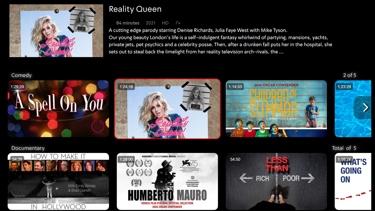 A+ Cinema  Screenshot 3