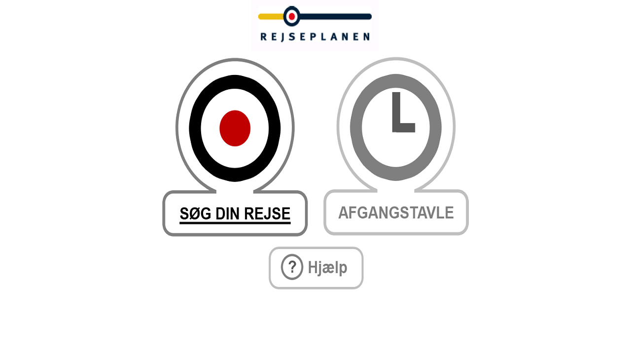 Rejseplanen Screenshot 1