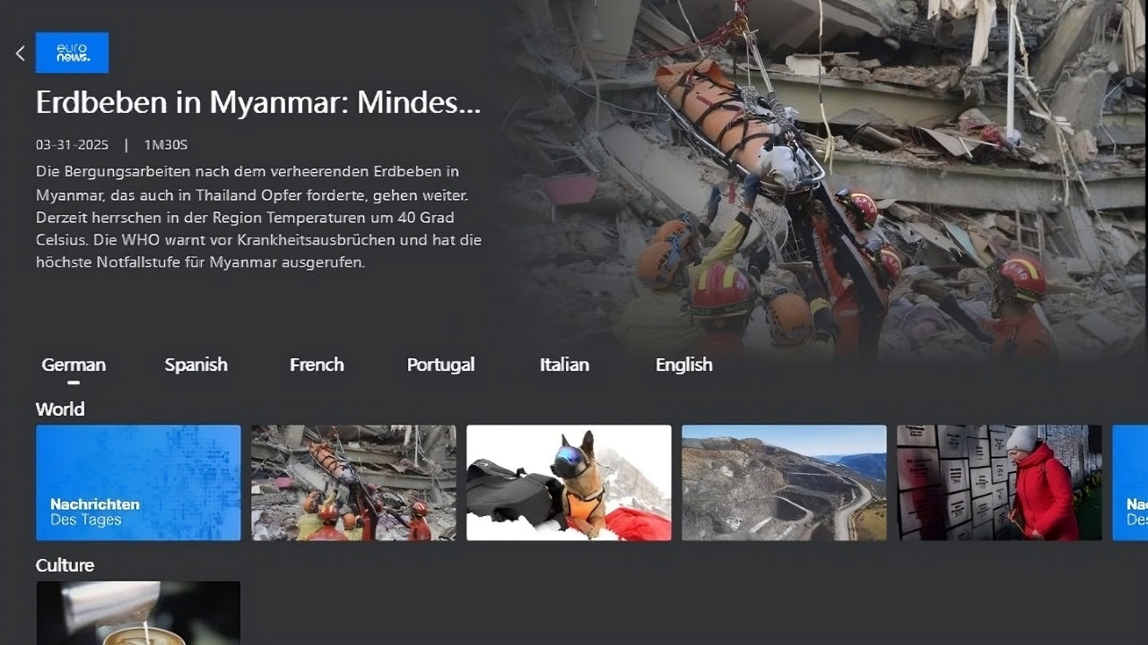 Euronews Screenshot 1