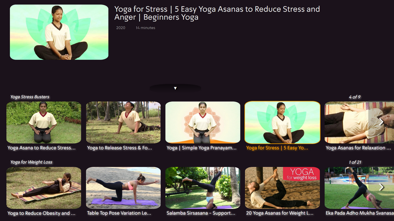 Geethanjali - Yoga Screenshot 2