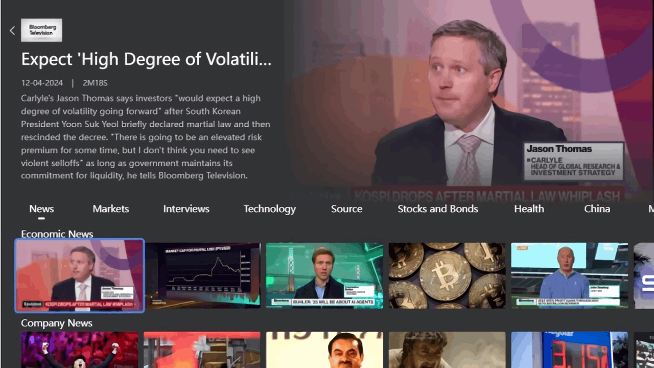 Bloomberg Screenshot 1