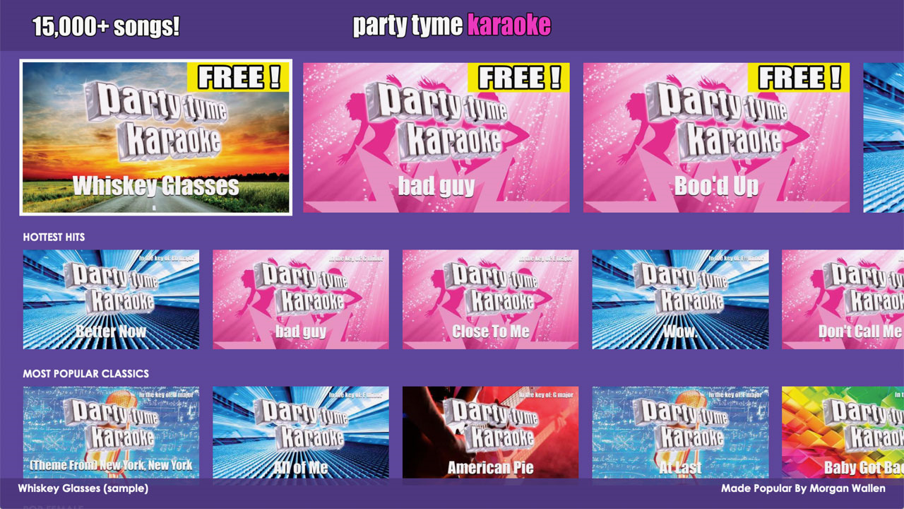 Party Tyme Karaoke Screenshot 1
