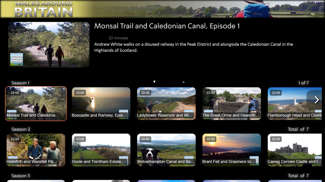 Walks Around Britain Screenshot 1