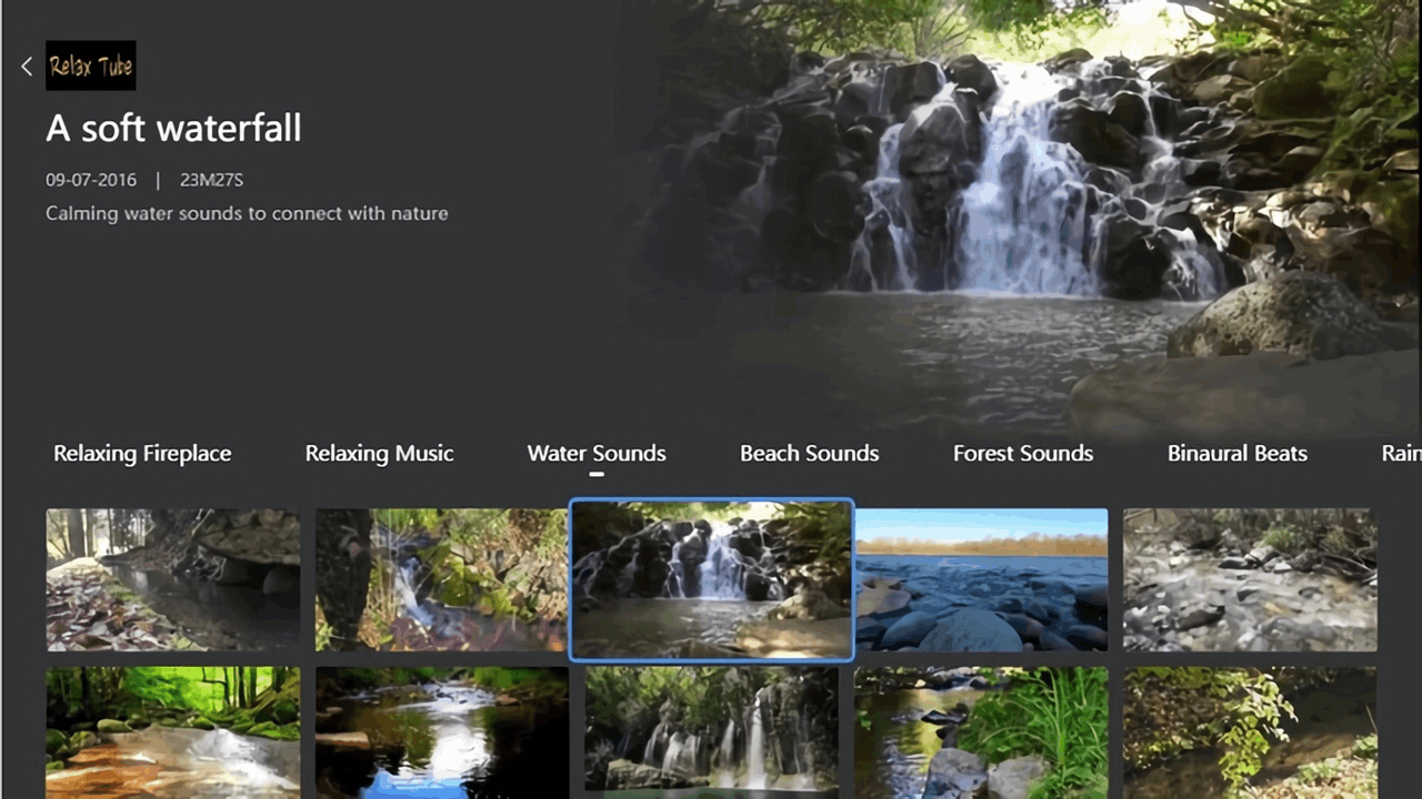Relax Tube Screenshot 2