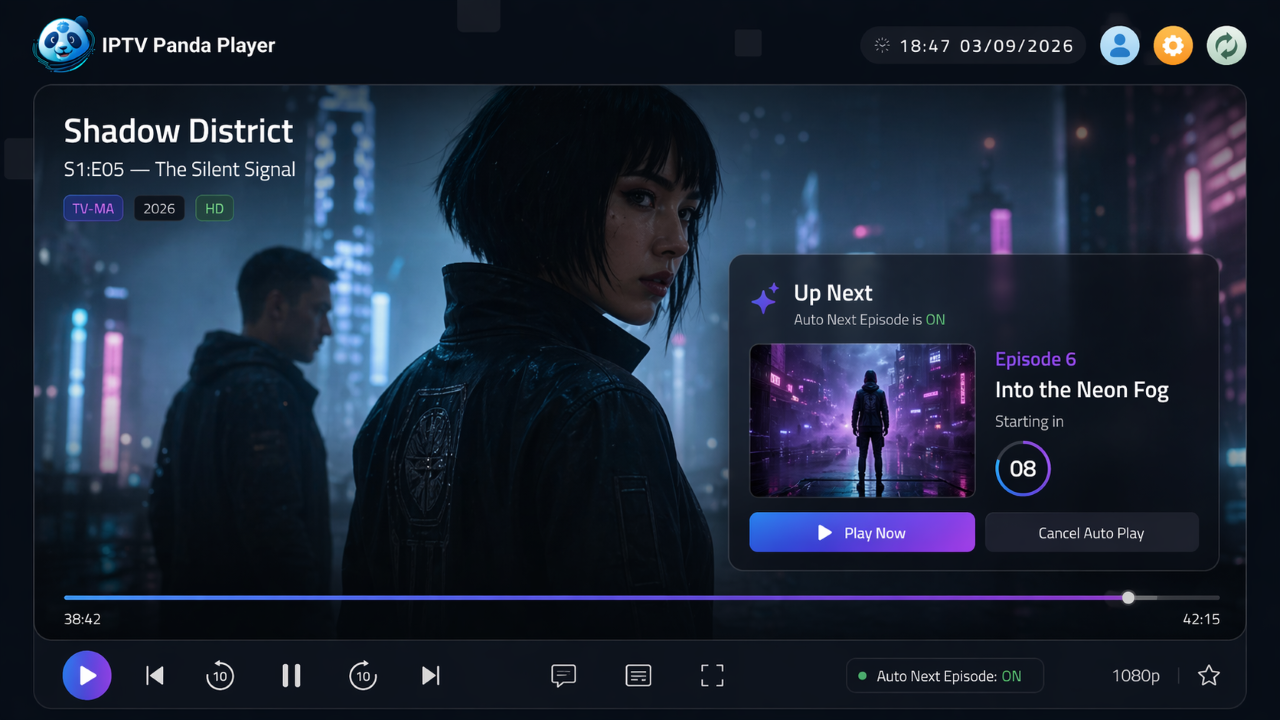 IPTV Panda Player Screenshot 4