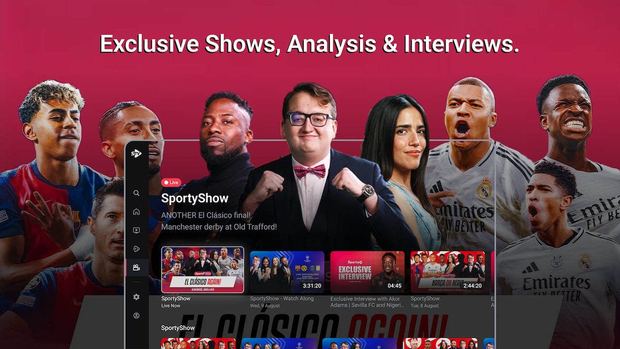 SportyTV: Football Live Screenshot 2